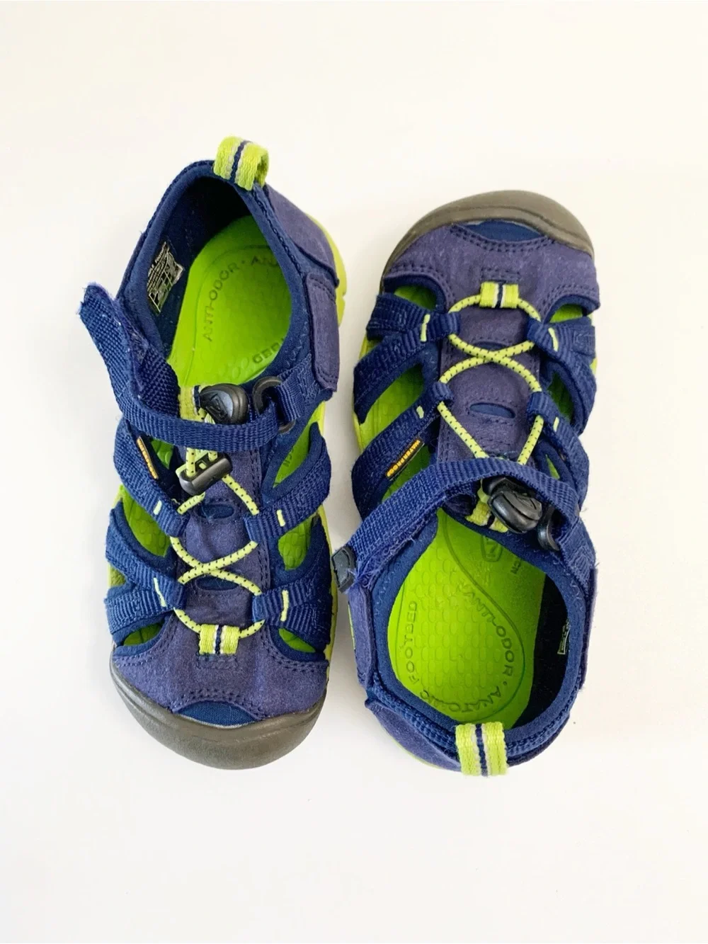 Keen Kids Seacamp 2 CNX Blue Green Outdoor Sandals ~ 13